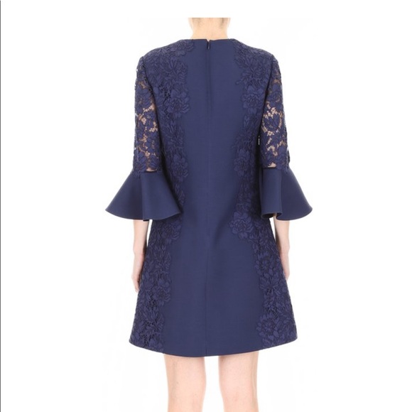 Valentino lace sleeves shift dress size 2. - Picture 3 of 15